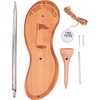 image:imageGolf Ball Deluxe Toss Game  100 Bamboo  Be The First to Land The Ball Up On The Tee All Parts Included