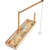 image:imageTiki Toss Ring Toss Game  20 Inch Desktop Edition  Hook and Ring Games with String and Hooks for Indoor Use Man Cave Decor amp Stuff Gifts for Men  Wood
