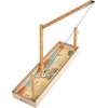 image:imageTiki Toss Ring Toss Game  20 Inch Desktop Edition  Hook and Ring Games with String and Hooks for Indoor Use Man Cave Decor amp Stuff Gifts for Men  Wood
