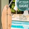 image:imageTiki Toss Ring Toss Game for Adults  Hook and Ring Games with String and Hooks for IndoorOutdoor Use Man Cave Decor amp Stuff Gifts for MenCollege  Standard or Deluxe 123  Tiny 5Deluxe 123 Inch