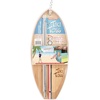 image:imageHook and Ring Toss Deluxe Set  100 Bamboo with 5 Ft Telescoping Pole and All Parts Included  By Tiki Toss Americana Edition