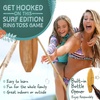 image:imageTiki Toss Bottle Opener Edition with Magnet Cap Catch  Crack Open A Cold One and Get Hooked  100 Bamboo Hook and Ring Toss Party Game All Parts Included