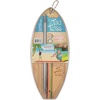 image:imageTiki Toss Hook and Ring Toss Deluxe Set Rasta Edition  100 Bamboo with 5 Ft Telescoping Pole and All Parts Included