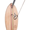 image:imageTiki Toss Hook and Ring Toss Deluxe Set Rasta Edition  100 Bamboo with 5 Ft Telescoping Pole and All Parts Included
